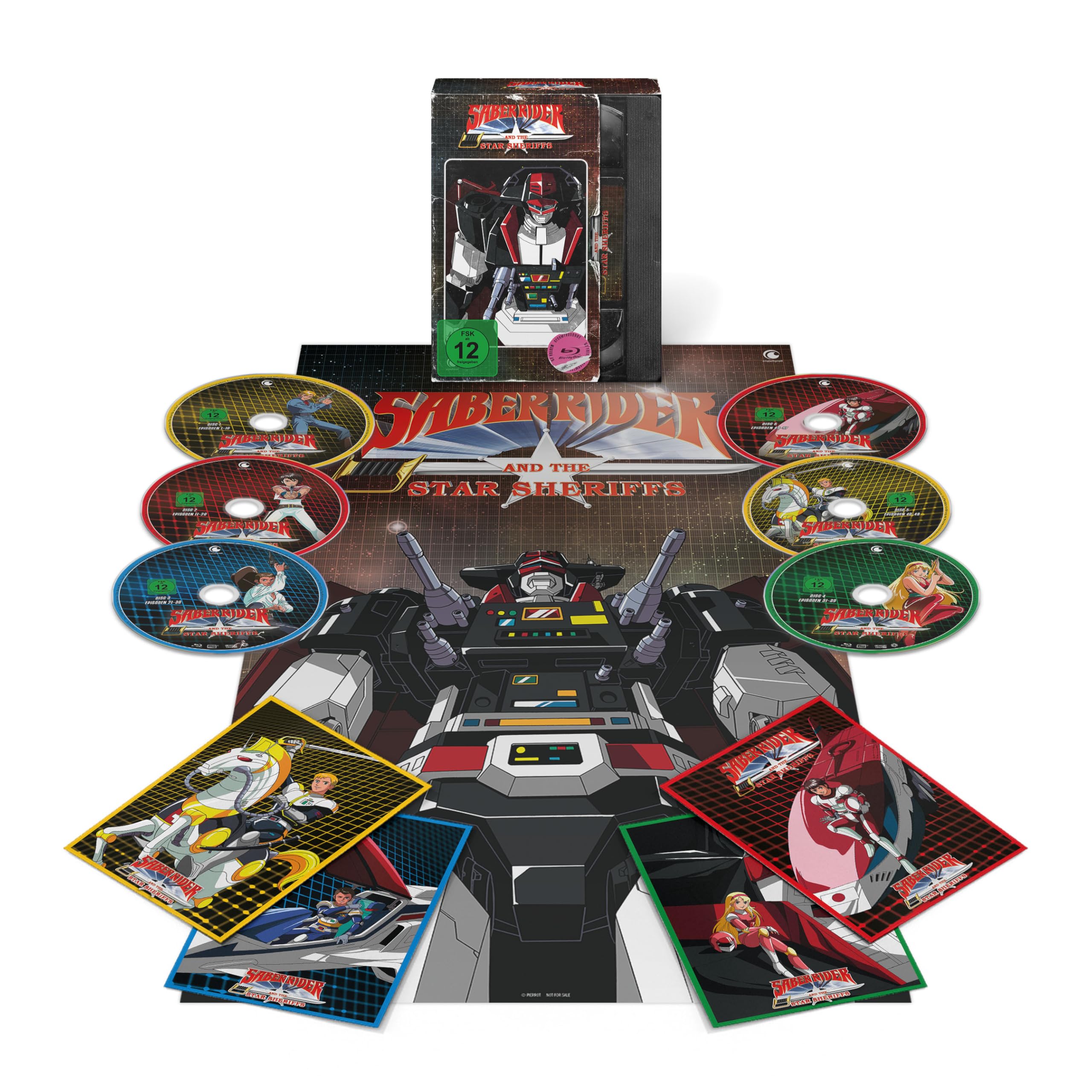 Saber Rider and the Star Sheriffs Gesamtausgabe Blu-ray