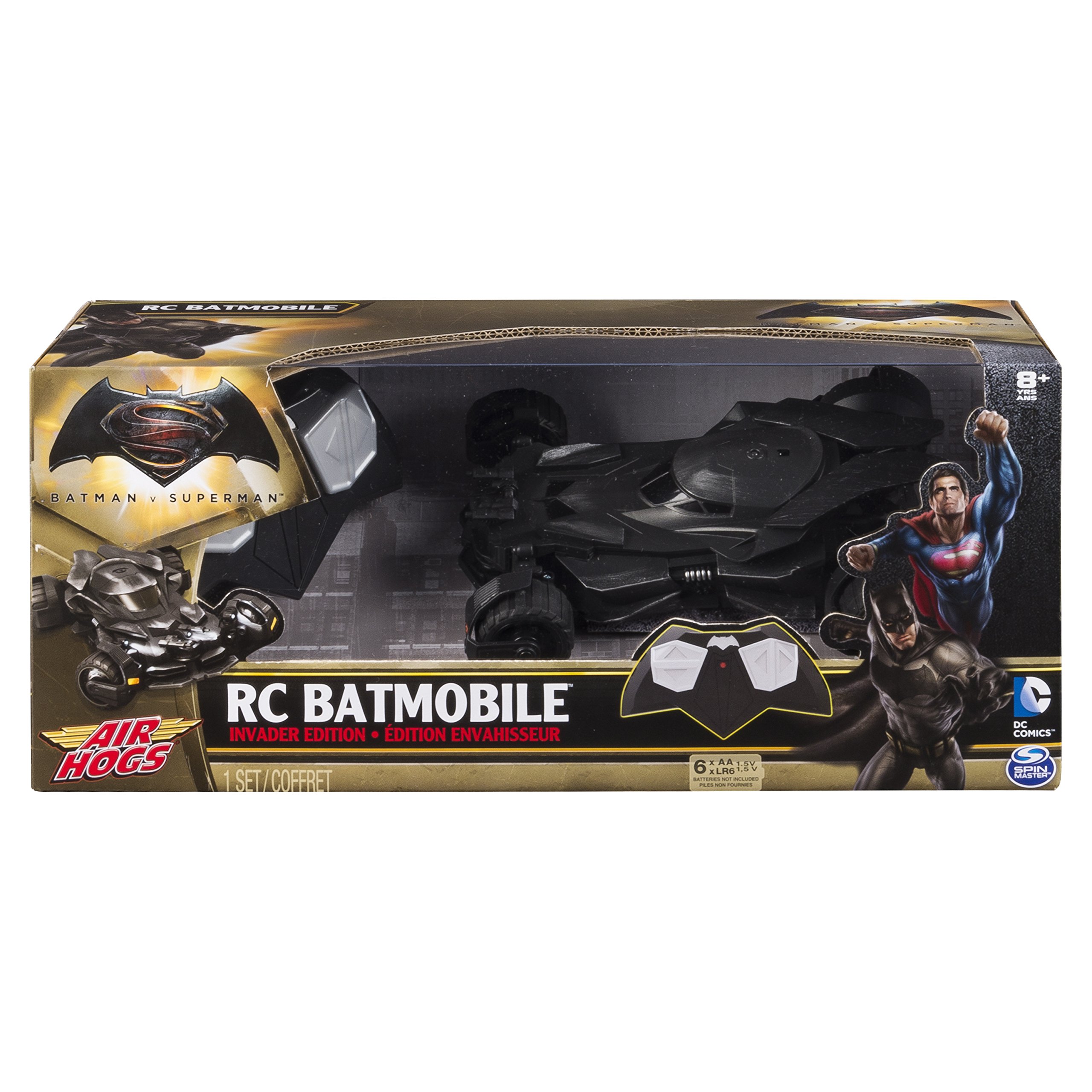 Air Hogs 6028750 1:24 Scale Batmobile Toy