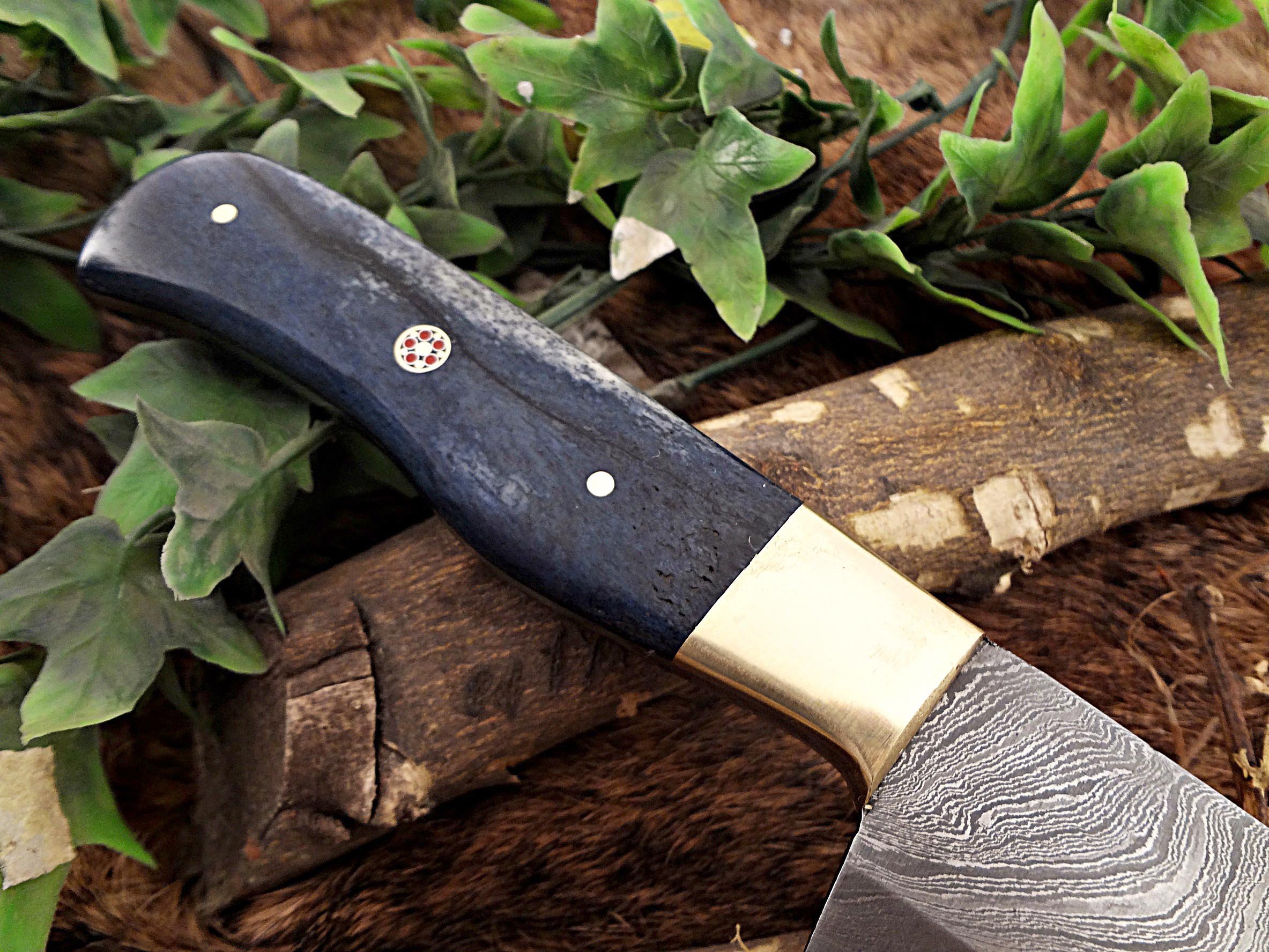 Amazon.com: Damascus Steel kitchen Knife 14 Inches full tang 9