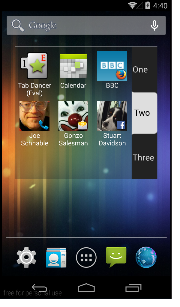 Tabbed App Organizer pro App on the Amazon Appstore