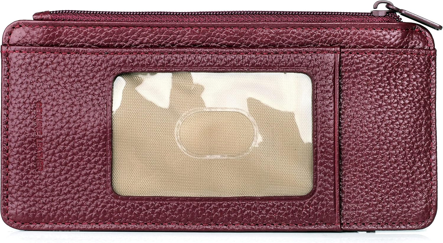 Julia Buxton Hudson Pik-Me-Up® Thin Card Holder Red - Image 2