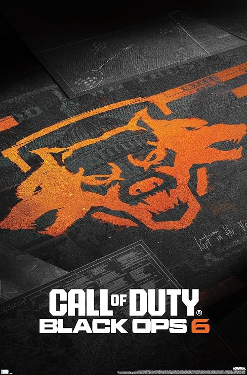 Amazon.com: Call Of Duty: Black Ops 6 - Emblem Wall Poster, 34L