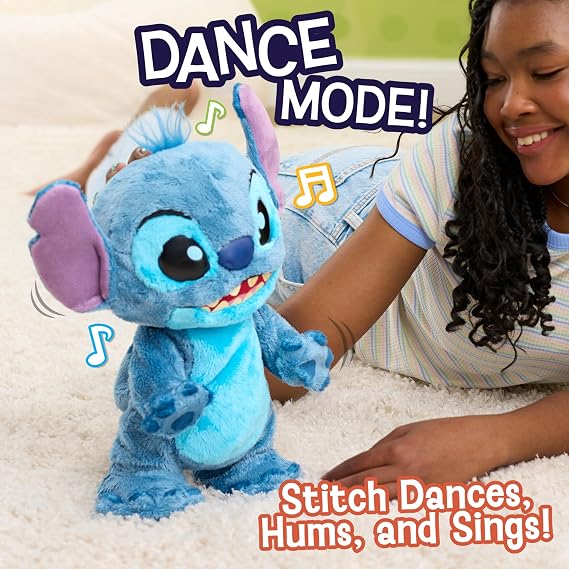 Disney Stitch Double Trouble Interactive Plush