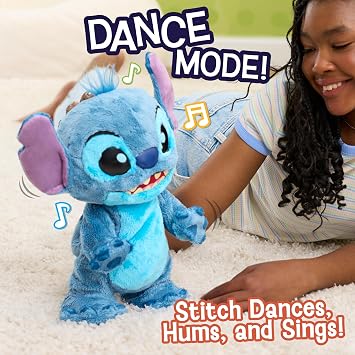 Disney Stitch Double Trouble Interactive Plush