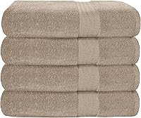 Vista 125 de GLAMBURG - Juego de 12 toallas faciales ultrasuaves de 13 x 13 pulgadas, 100% algodón, duraderas y altamente absorbentes, ideales para baño, cocina