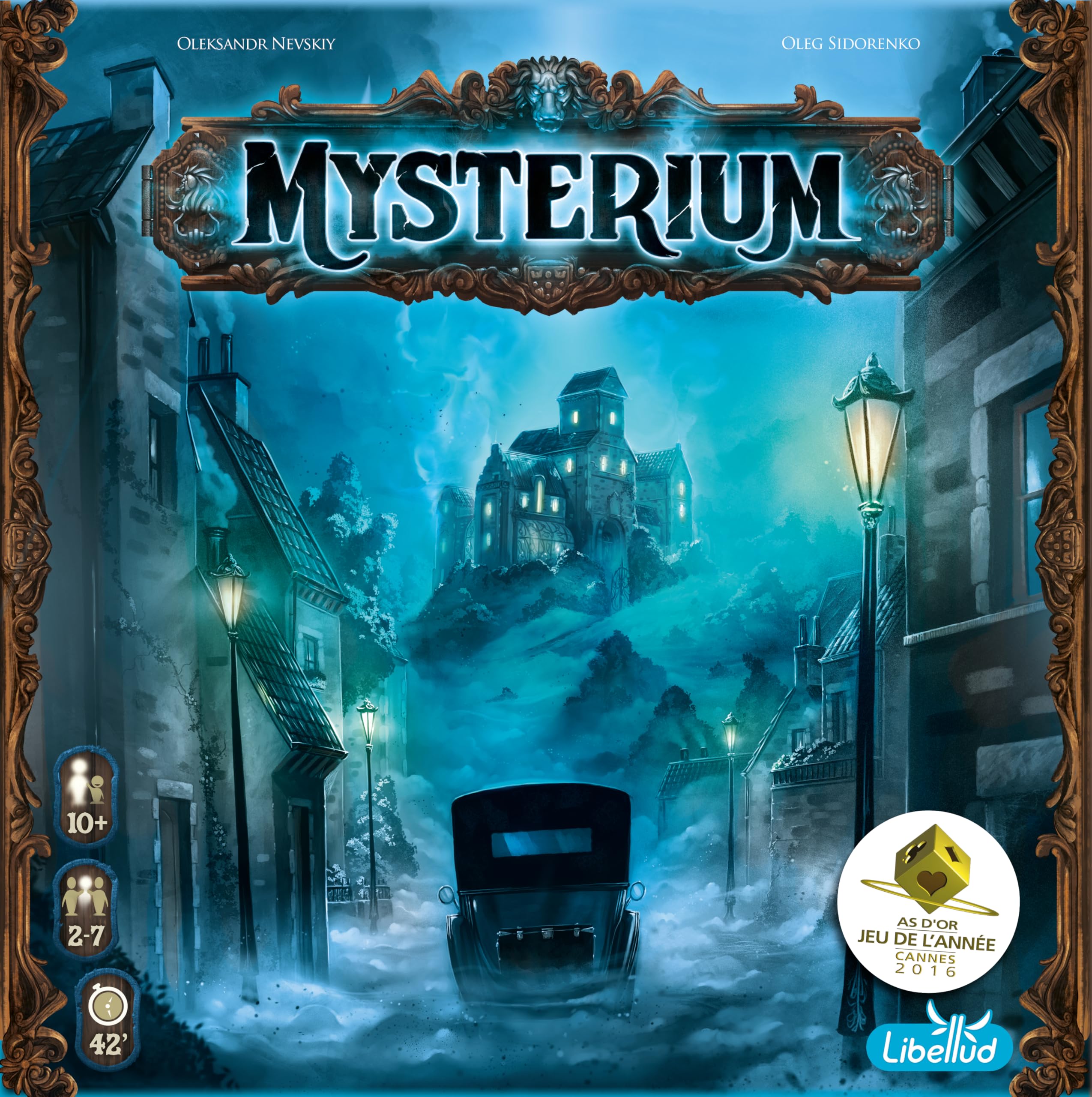 Asmodee |Misterio|Gioco da tavolo|Da 10 anni|Numero di giocatori: 3-7|Durata del gioco: 42 minuti|Italiano