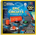 National Geographic Circuit Maker Kit - Electronics Kit for Kids with 60 Electrical Circuit Projects, Electric Circuit STEM Toy, Electronic Projects