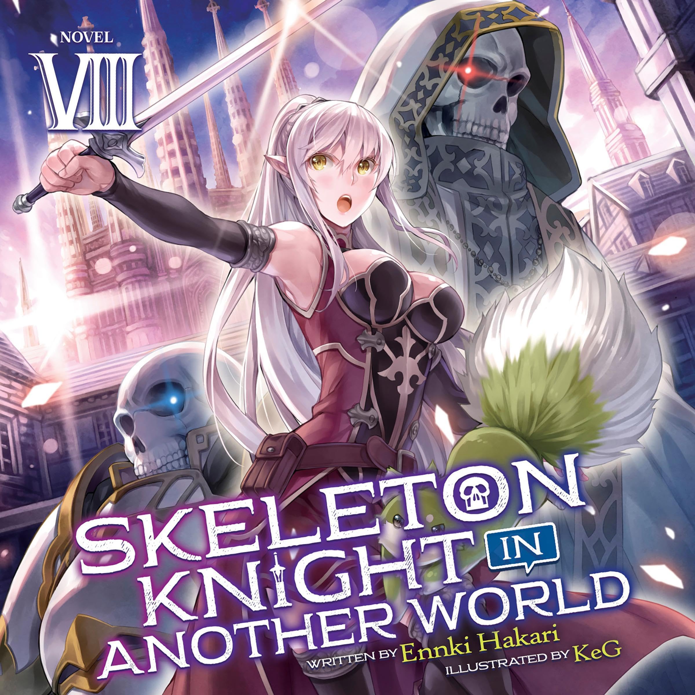 Cover art for Skeleton Knight in Another World, Vol. 8