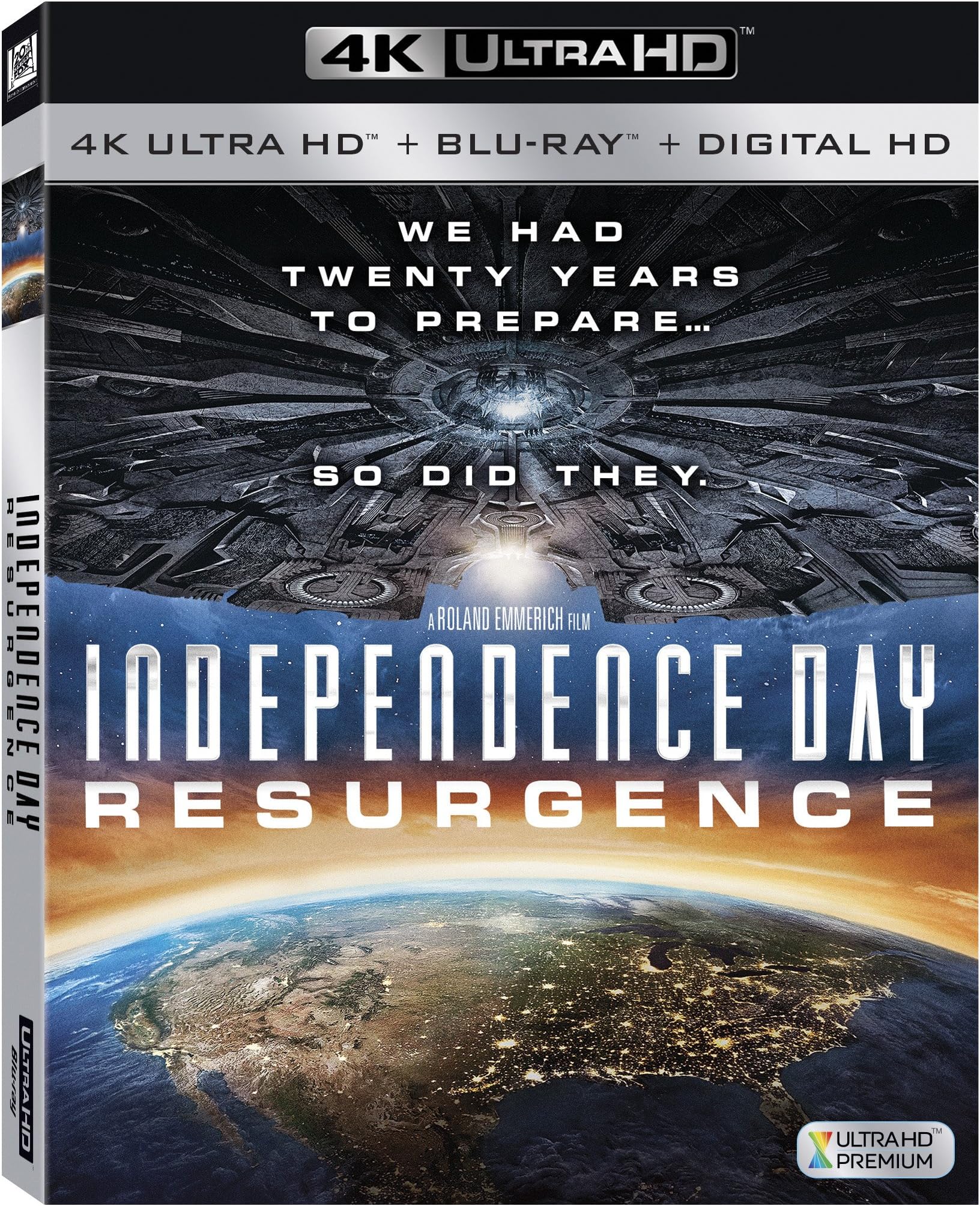 Independence Day Resurgence (4K UHD + Blu-ray + Digital HD)