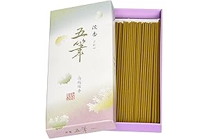Seikado Japanese Agarwood Incense Sticks - Premium Agarwood Incense for Relaxation and Aromatherapy