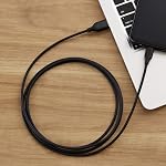 Amazon Basics Fast Charging 3A USB-C2.0 to USB-A Cable (USB-IF Certified) - 6-Foot, Black (2-Pack)