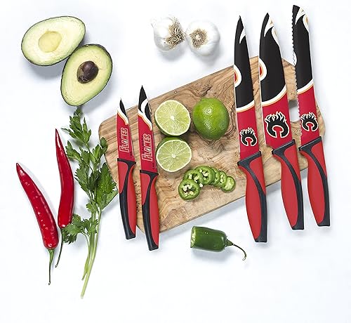 Miniatura 10 de sportsvault Sports Vault NHL Boston Bruins - Cuchillos de cocina, 16 pulgadas de largo x 1.25 pulgadas de ancho x 9.75 pulgadas de alto