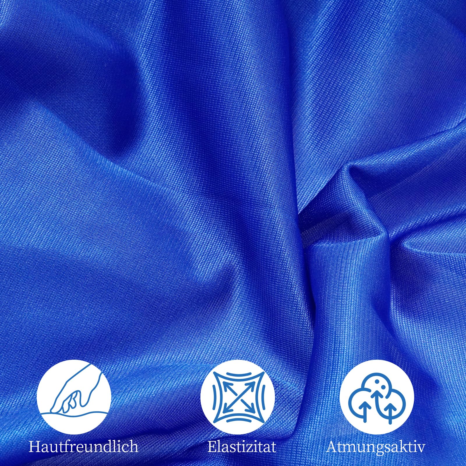 Estable esterilla colgante de yoga de tejido resistente, ideal para movimiento creativo en casa o en interiores, azul real, 280 × 150 cm (azul real)