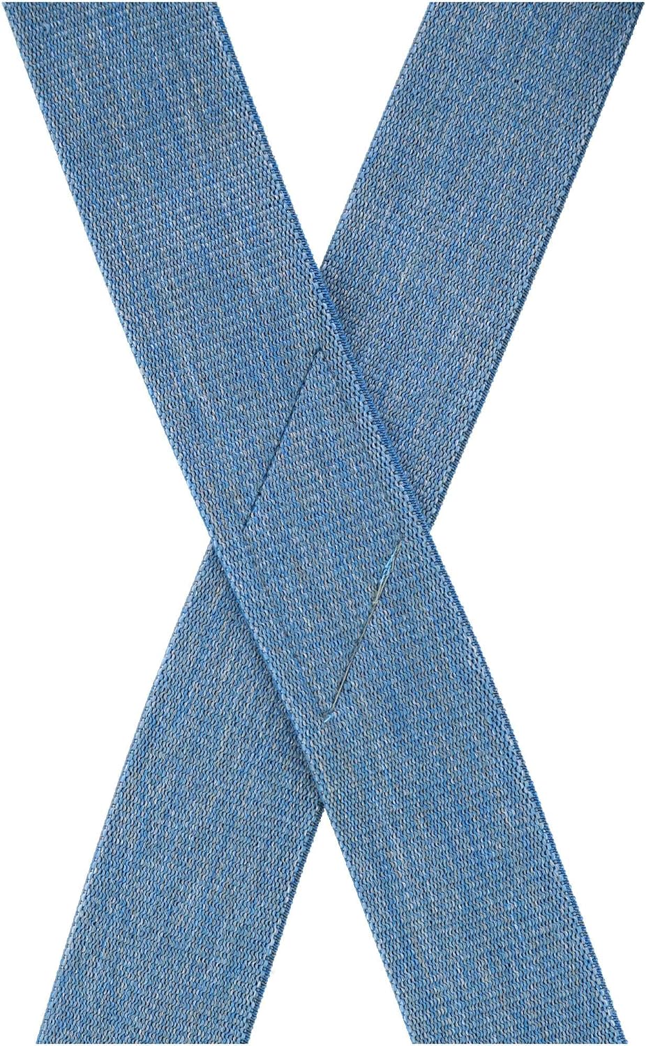 CTM Men's Big & Tall Elastic X-Back Suspenders with Plastic Hook Ends