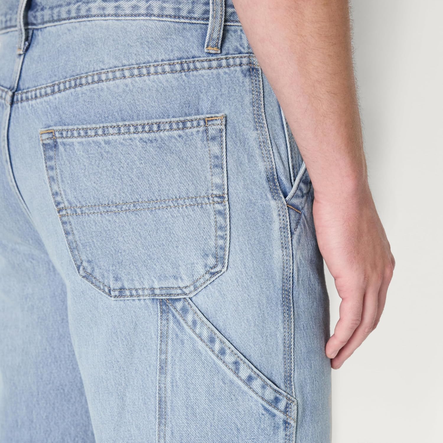 Amazon Essentials Men's Rigid Relaxed-Fit Workwear Carpenter Jeans