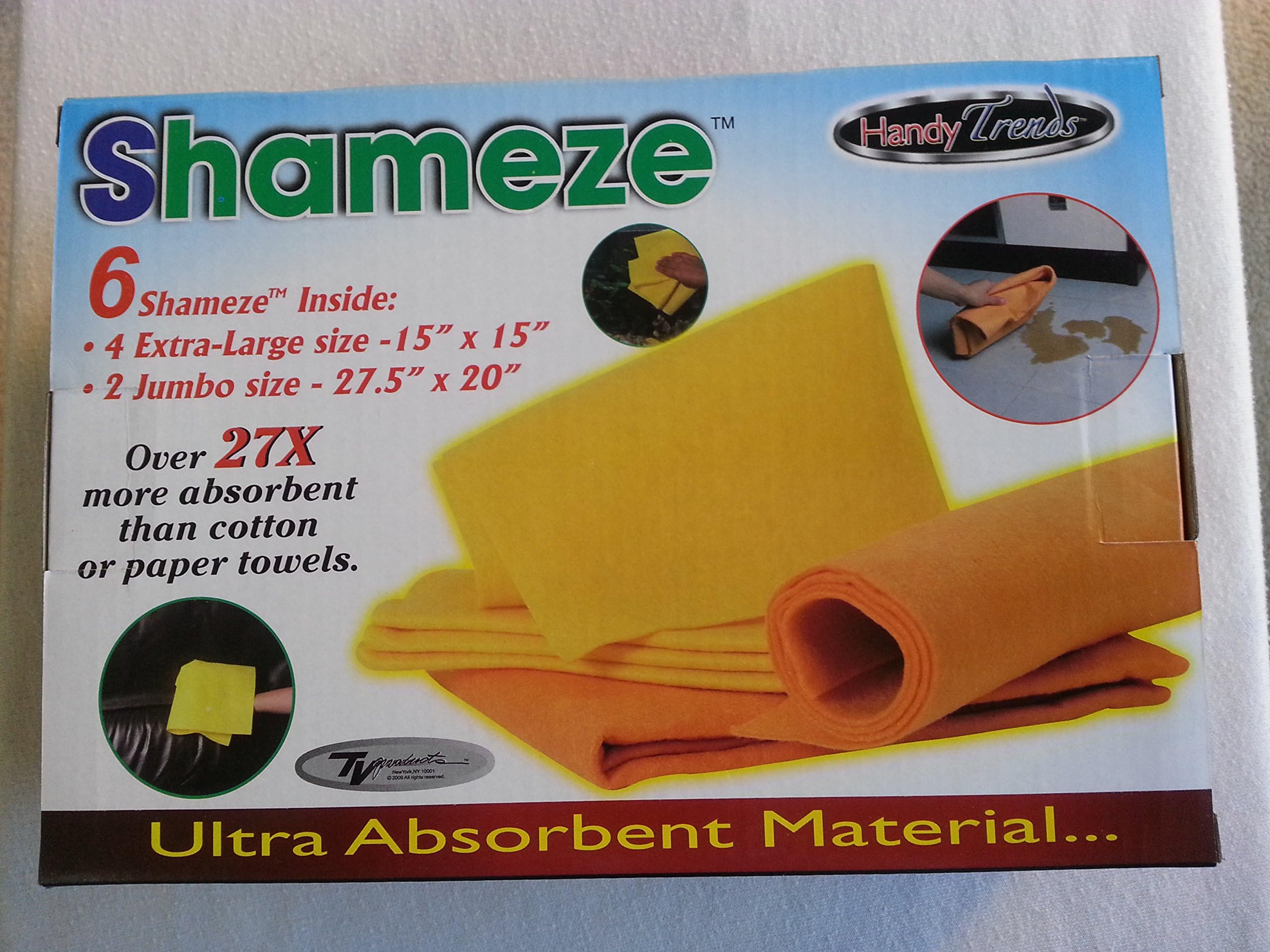 Handy Trends Shameze Ultra Absorbent Material (6 Shameze Inside)