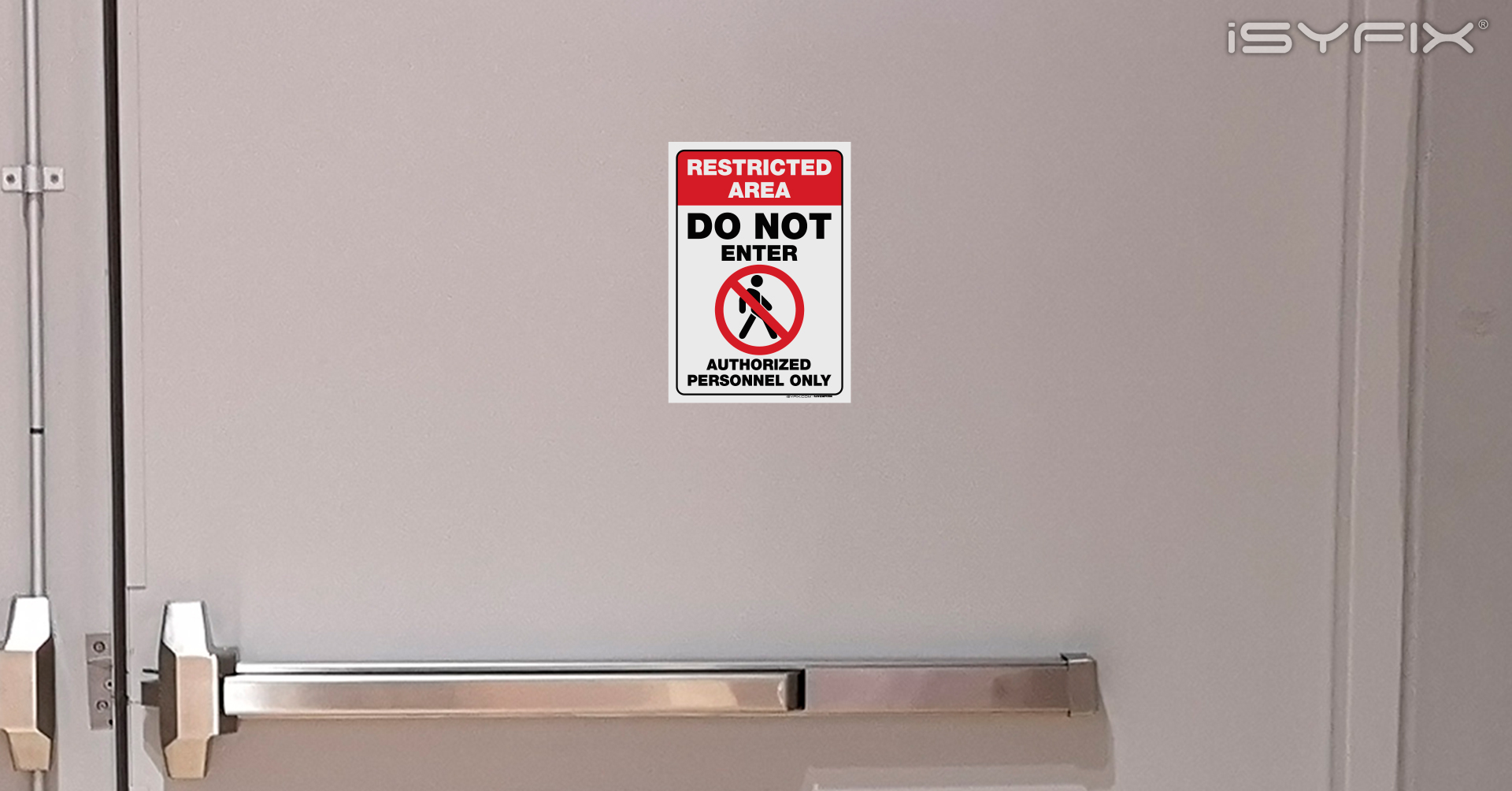 Fire Action Procedure' Sign, Self-Adhesive Vinyl (400mm X 600mm