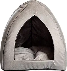 Cama Oca para Pets tipo Cabana Iglu Cinza