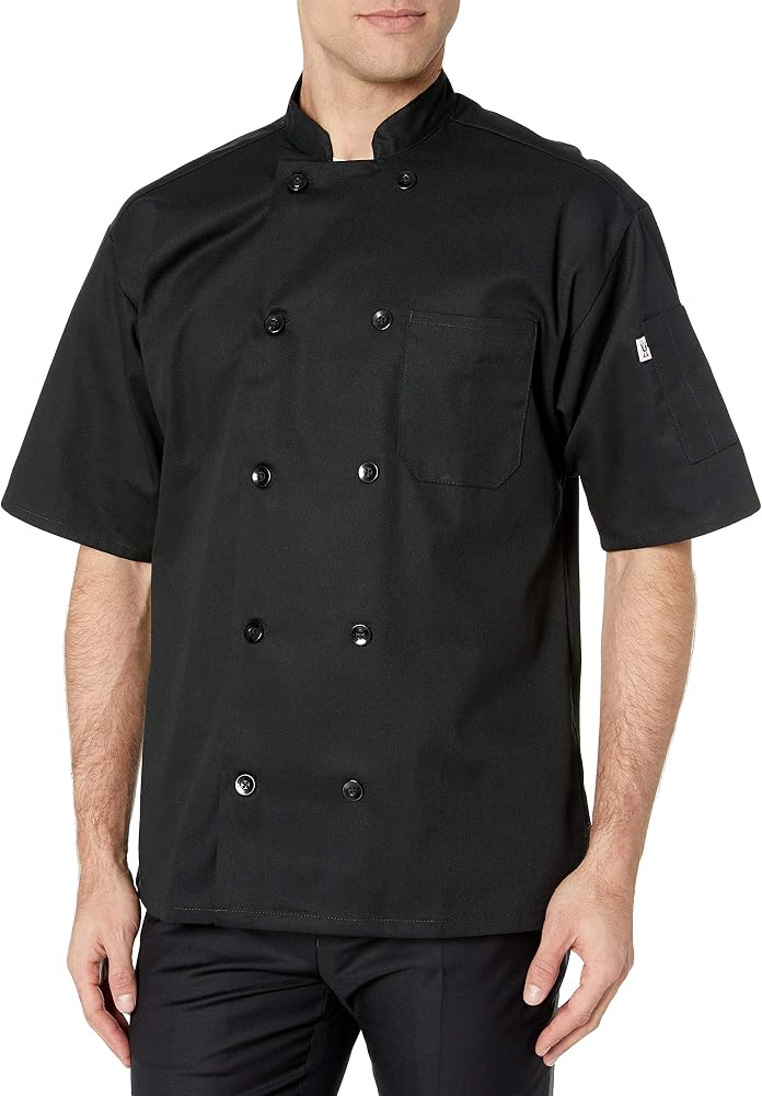 chef gear Uncommon Threads womens South Beach Coat Short Slvs Shirt, Black, X-Large US: Food Service Uniforms Apparel Accessories: Clothing, Shoes & Jewelry Größe:Bark Ranger XL E-Bikes im Test – Category:E Bike_ACID Sequence 160 and spandex for comfortable