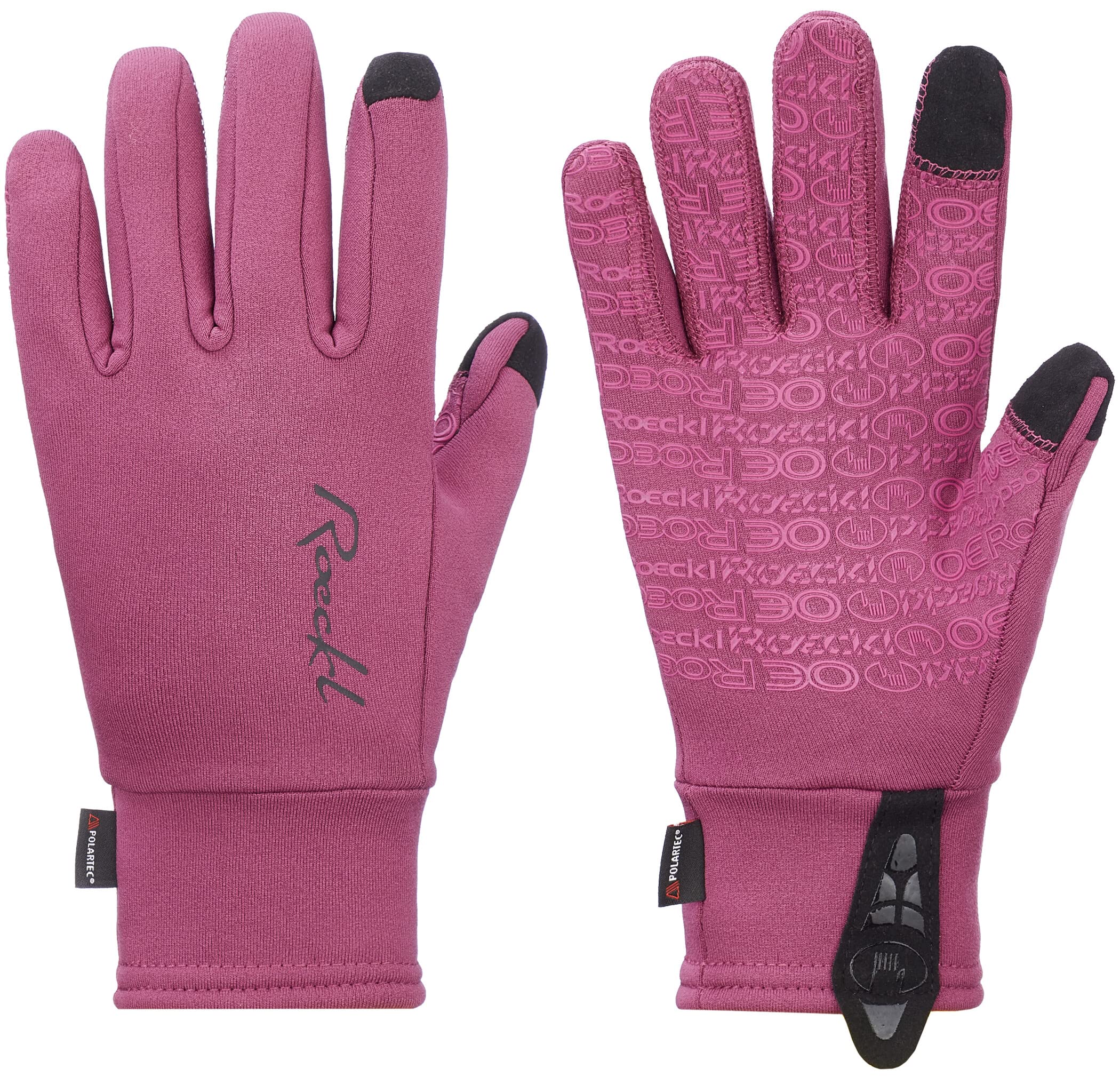 Roeckl Sports Fahrradhandschuh Paulista, Unisex Fingerhandschuh, Beere 6 Fashion