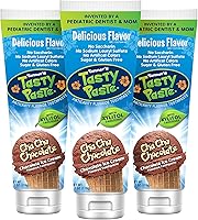 Vista 7 de Tanner's Tasty Paste Ooh La La Orange - Pasta de dientes anticaries con flúor para niños/Pasta de dientes con sabor a vainilla de gran sabor, segura