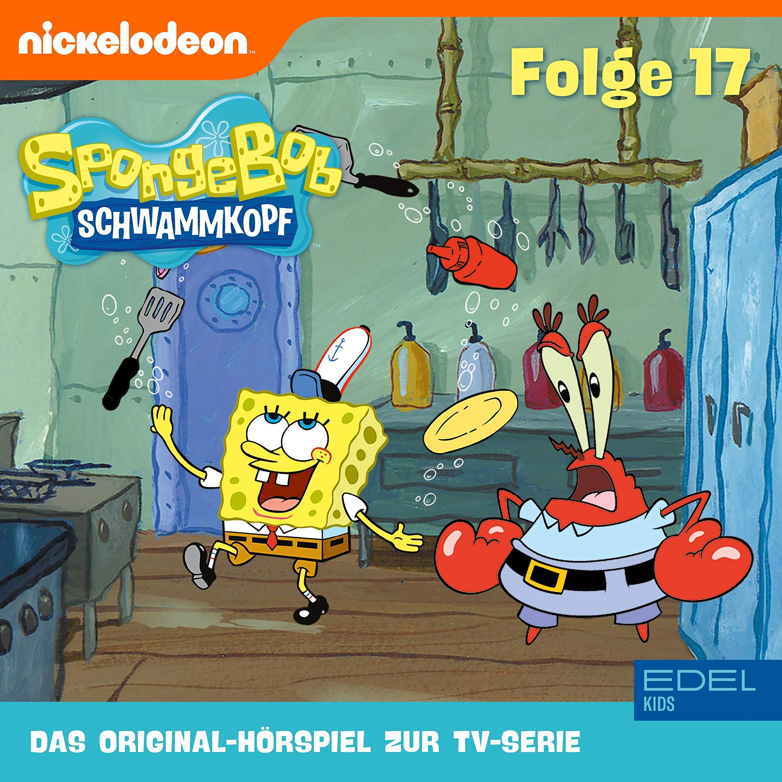 Cover art for SpongeBob Schwammkopf 17. Das Original-Hörspiel zur TV-Serie