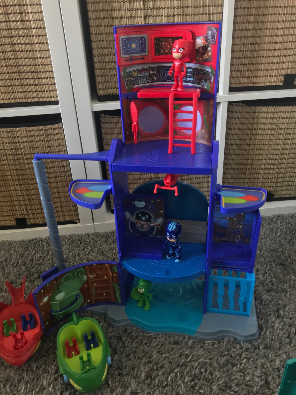 pj masks spielzeug hauptquartier Simba PJ Masks Hauptquartier / Mission Control Spielset / mit Catboy