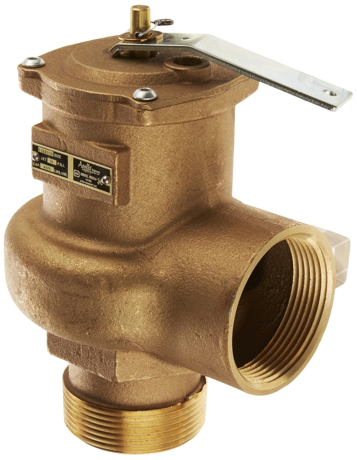 Apollo Valve 14-200 Series Bronze Safety Relief Valve