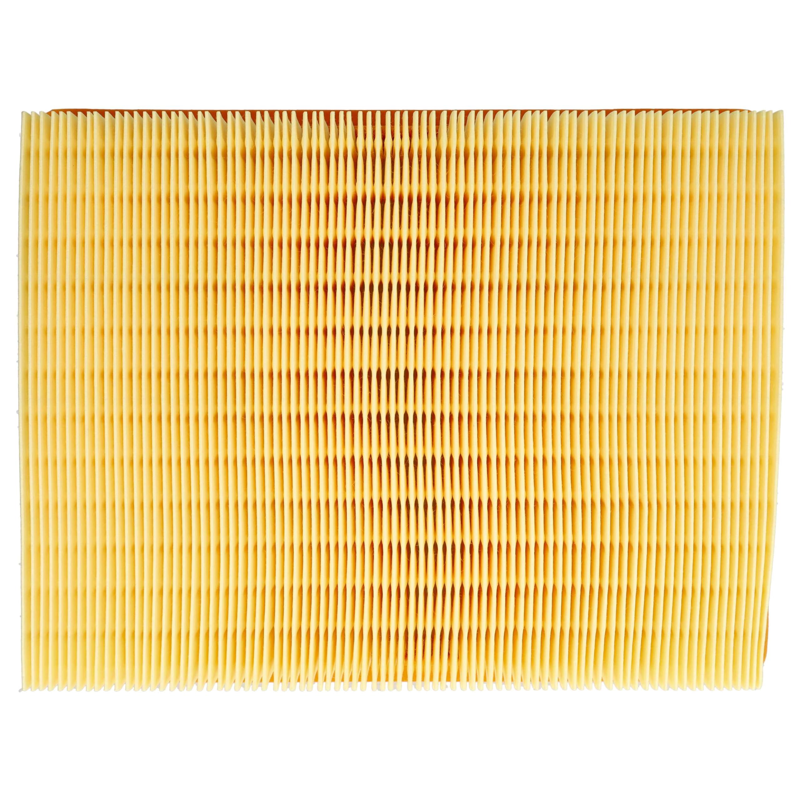 vhbw Filterset 3x Staubsaugerfilter Ersatz für Kärcher 5.731-020.0 Filter für Staubsauger - Hauptfilter, Flachfalten-Filter