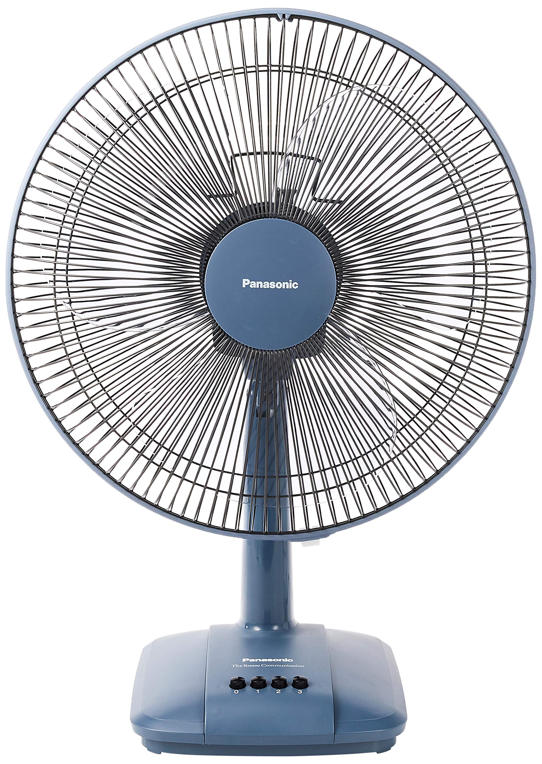 Panasonic F 400csn 16 Desk Fan 3 Speed Plastic Blades Detachable Base 70w Blue Amazon Sg Home