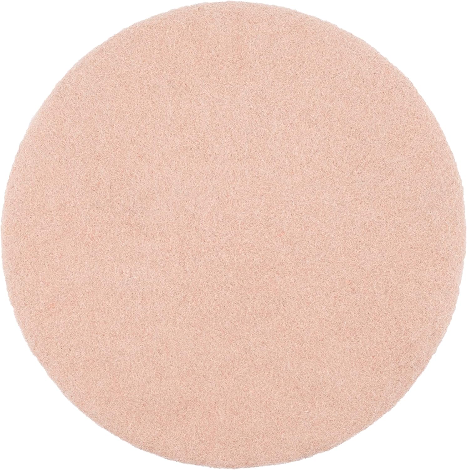 myfelt Merle Flat Felt Wool Round Seat Pad 36 cm, Pink