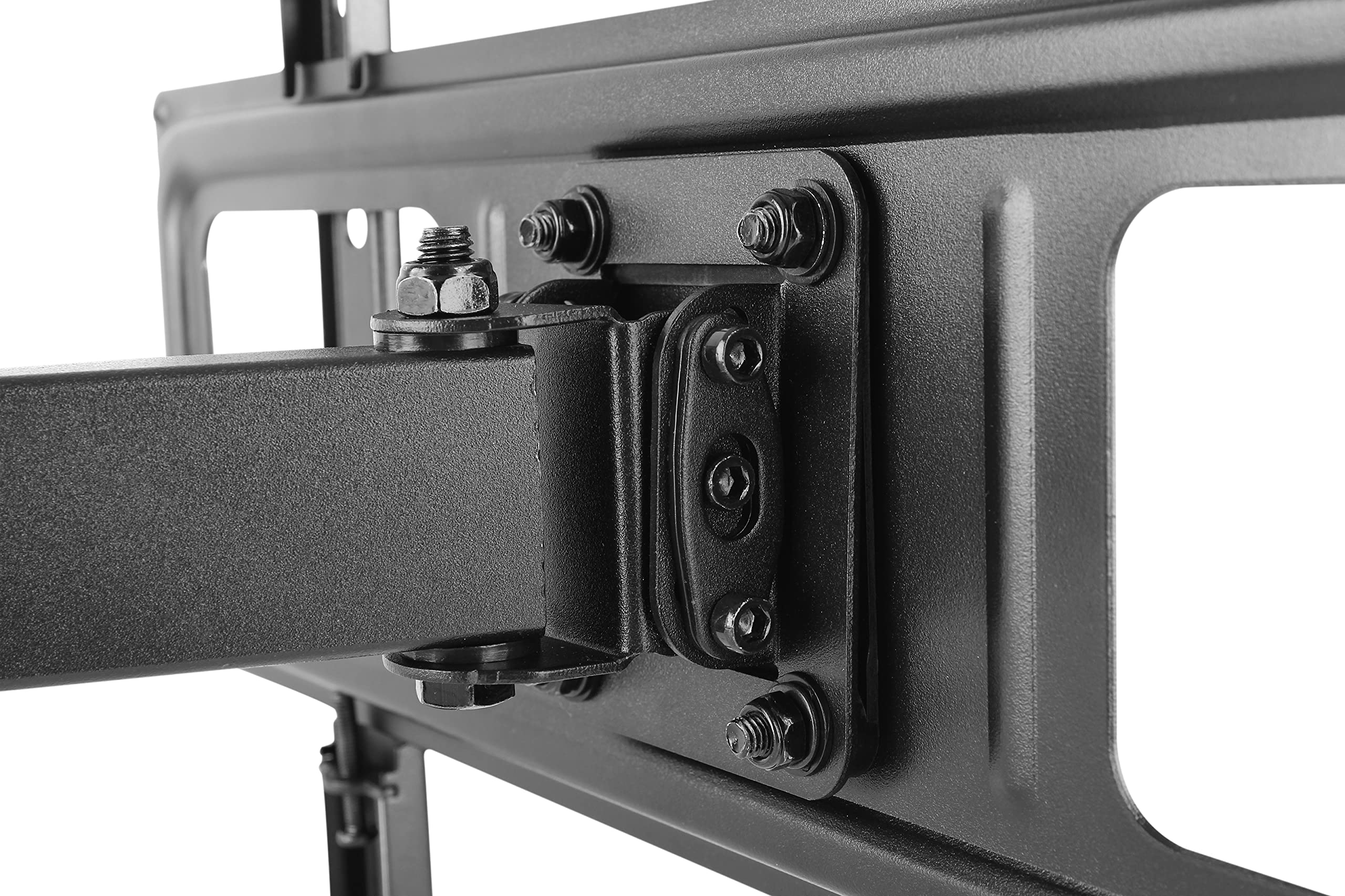 Deltaco ARM-1200 - Support Mural Rotatif avec Niveau à Bulle, Convient pour écran de 32 à 55 Pouces - Noir