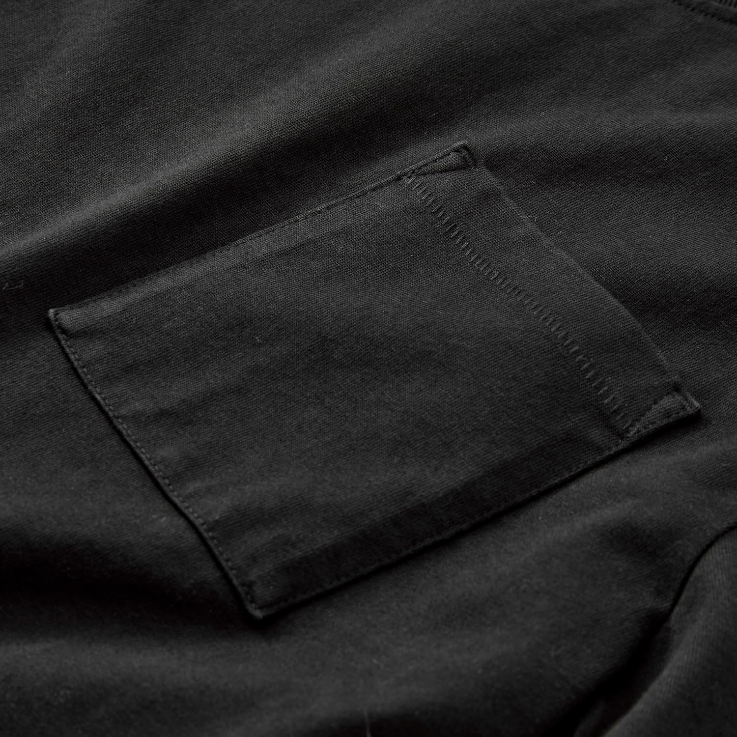 Huckberry Flint and Tinder American Heavyweight Pocket Longsleeve T-Shirt, Mens Shirt - Image 5