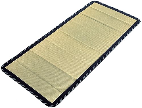 MIINA Japanese Traditional Igusa (Rush Grass) Tatami Mattress, Sleeping Mat,