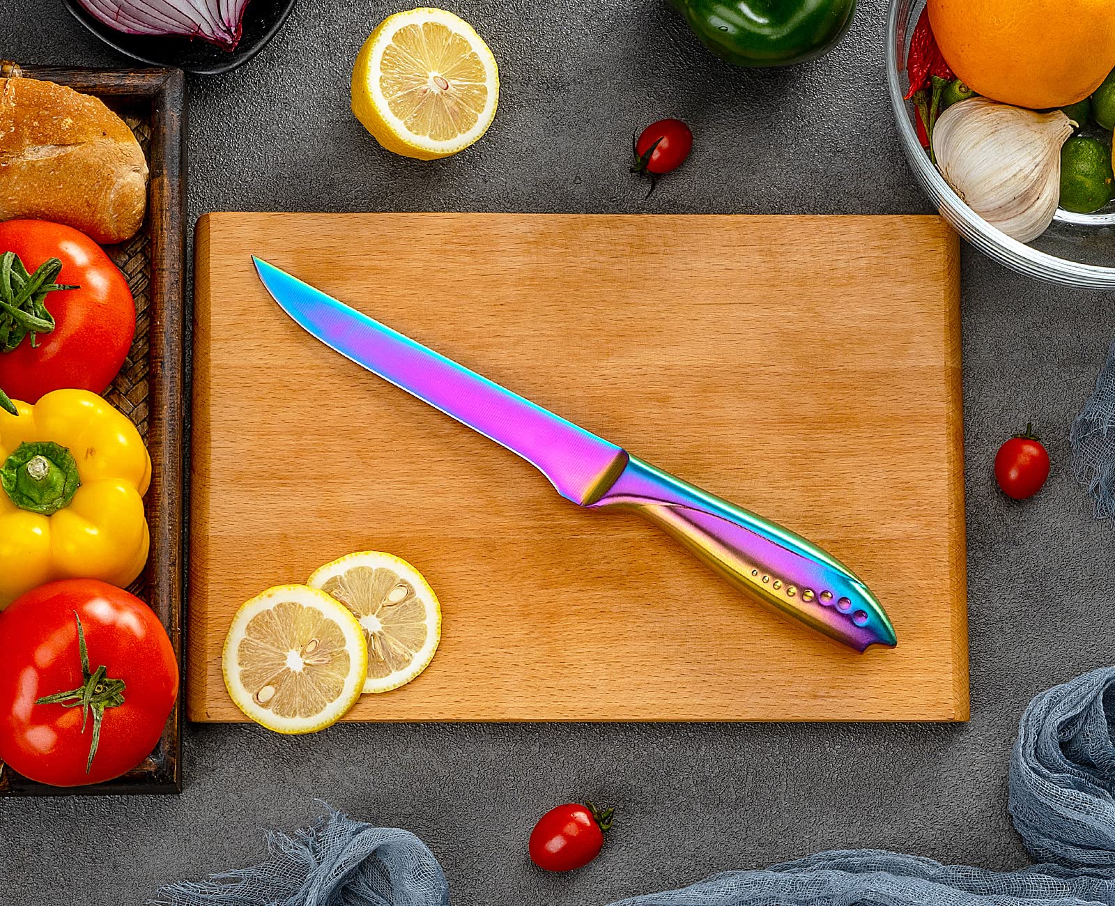 Snapklik.com : Boning Knife 6 Inch, Razor Sharp German Steel Fillet ...