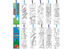 ANGOLIO 75PCS Adorable Camping Pencils for Kids