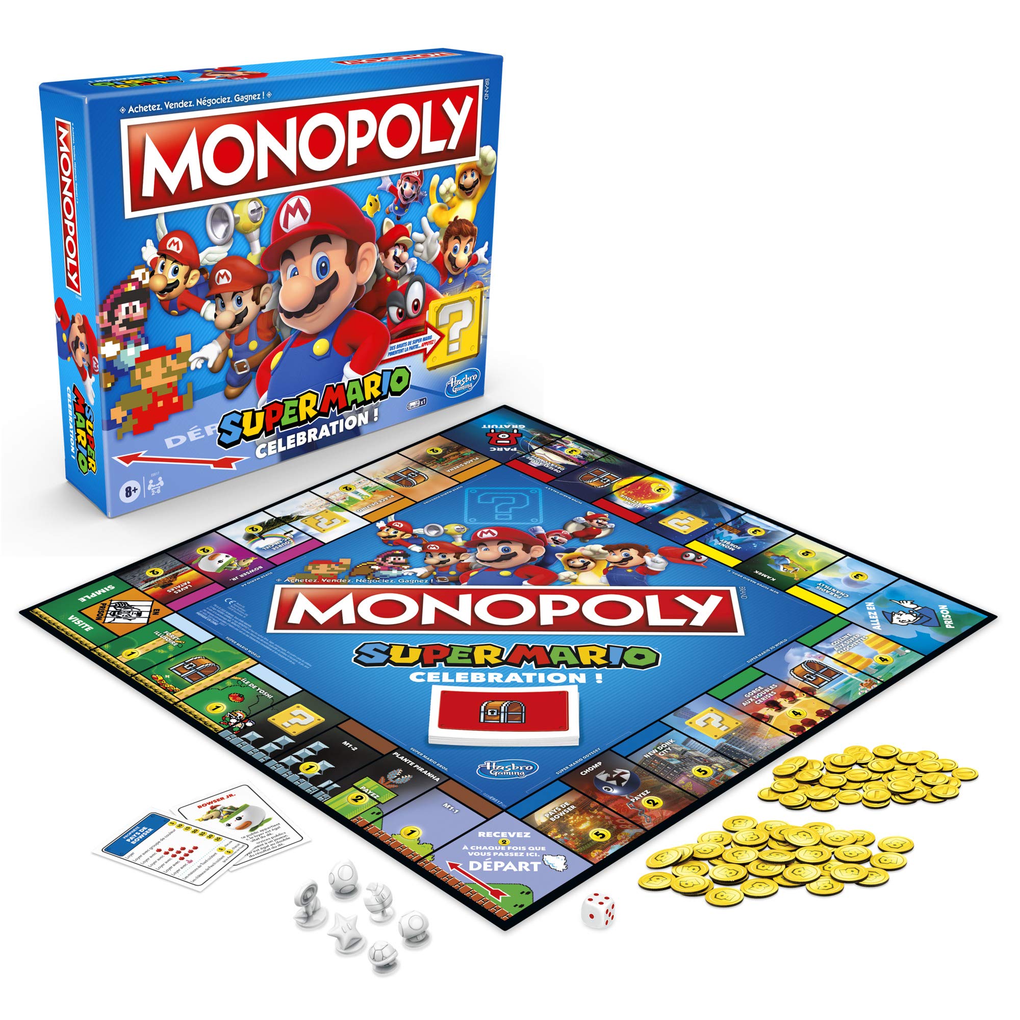 Hasbro Nintendo - Monopoly - Super Mario Celebration 'FR'