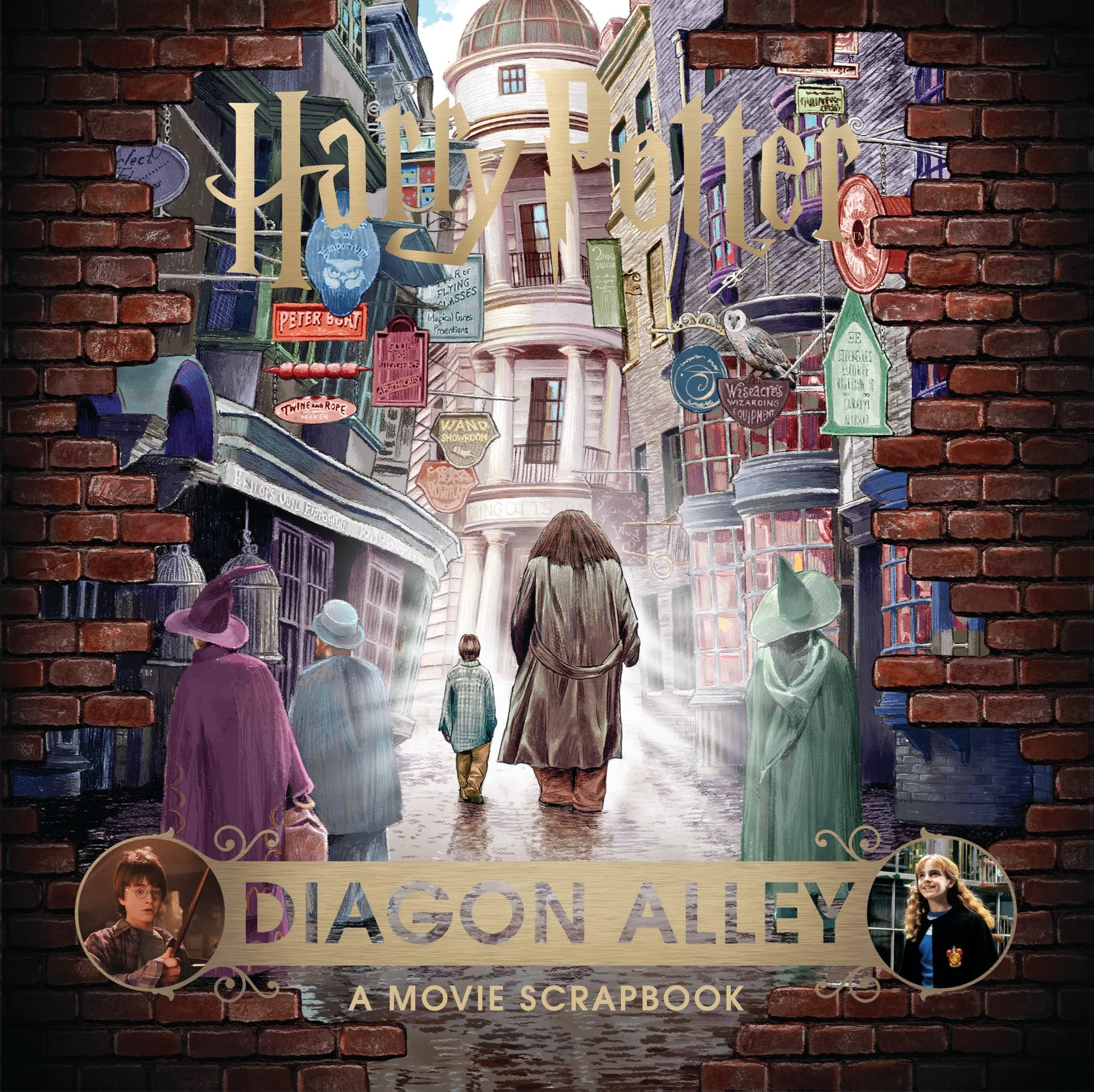 Harry Potter - Diagon Alley: A Movie Scrapbook [Hardcover] Warner Bros. & Jody Revenson