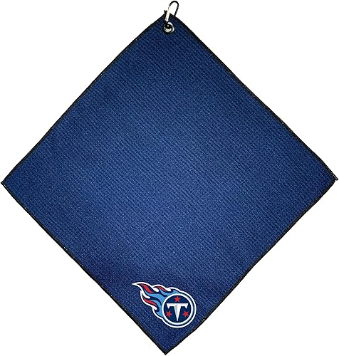 Miniatura 10 de Team Golf NFL - Toalla de golf de 15 x 15 pulgadas con clip de mosquetón, microfibra de alta calidad con bolsillos profundos de gofre, absorción de