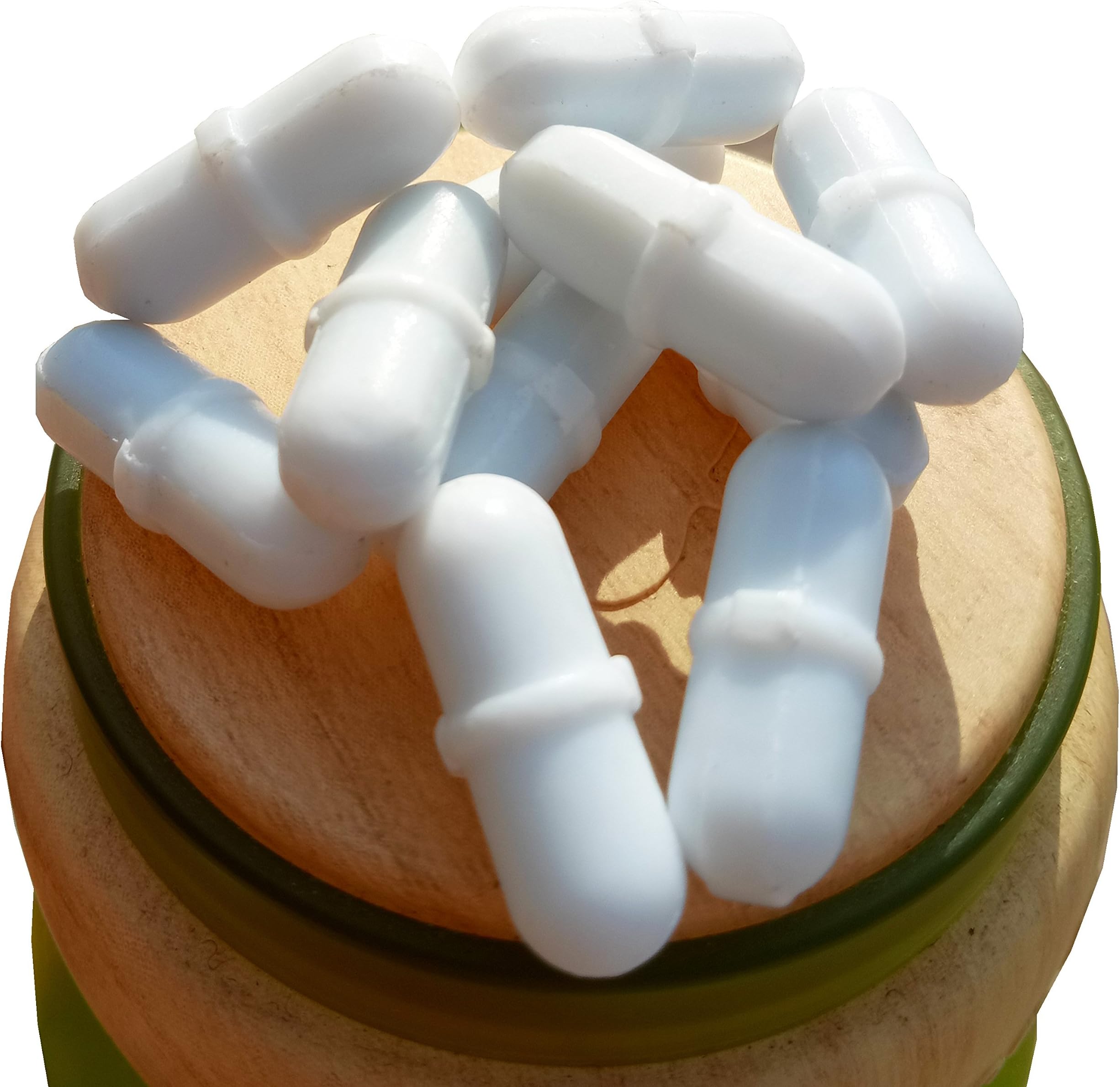 Laboratory Magnetic Stir Bars PTFE Magnetic Stirrer Mixer Stir Bars Stiring Rod (Diameter 7mm,Length 25mm) Spinbar Stirring, 10 Pcs