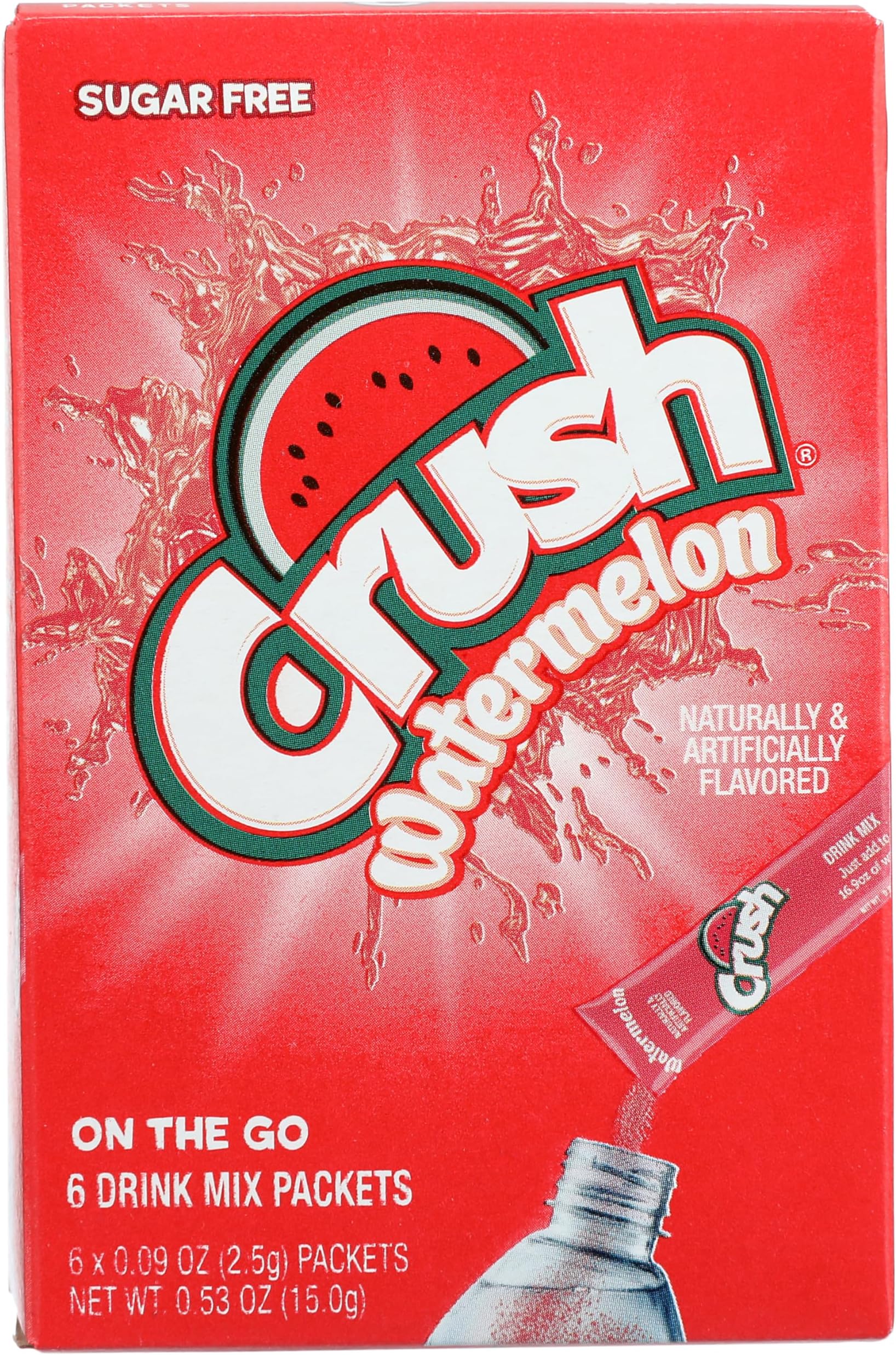 Watermelon Drink Mix Packets 0.53 oz