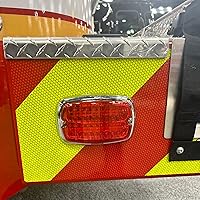 Vista 5 de Cinta Chevron V98 - Cinta reflectante de rayas rojas y amarillo lima, 6 pulgadas x 20 pies, cinta reflectante inclinada a la derecha - Orafol