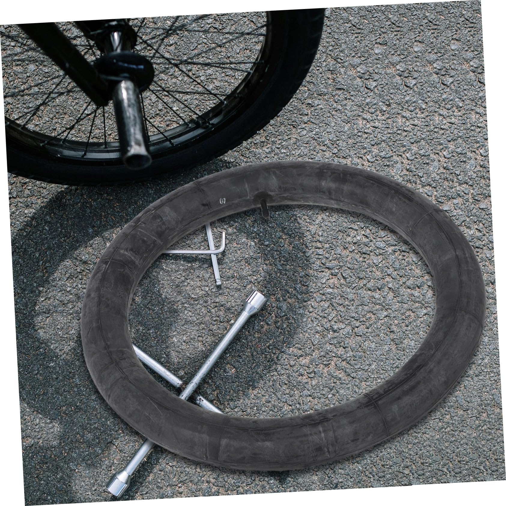 Camera D’Aria Bicicletta 26x4.0 2 Pezzi in Butile Nera | Mountain Bike e Scooter Elettrici, per Trail e Sabbia, Profilo Largo Stoccaggio Rapido