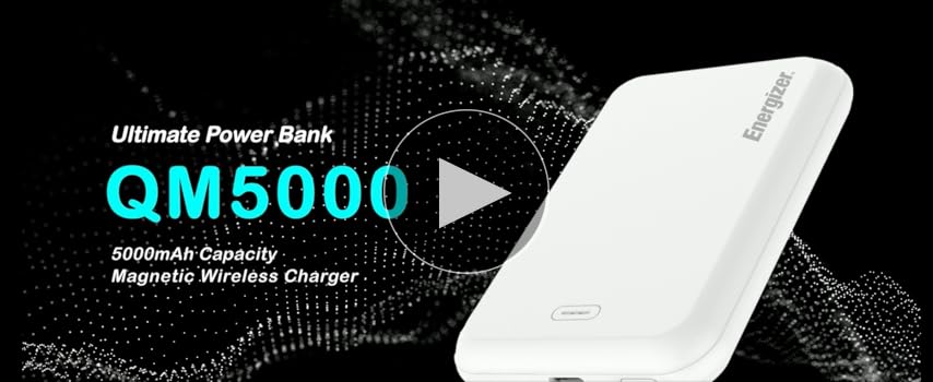 Amazon.com: Energizer Magnetic Power Bank 5000mAh Wireless