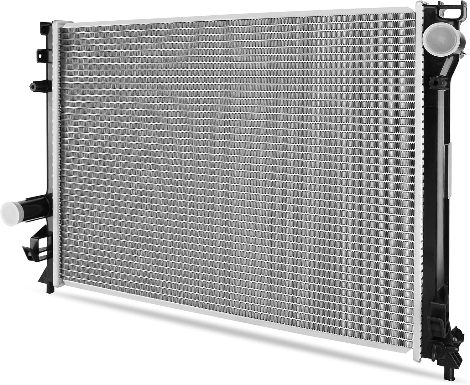 DWVO Radiator Compatible with 2009-2023 Dodge Charger Challenger 2009 2010 2011 2012 2013 2014 2015 2016 2017 2018 2019 2020 2021 2022 2023 Chrysler 300 2.7L 3.5L 3.6L 5.7L 6.1L 6.4L V6 V8