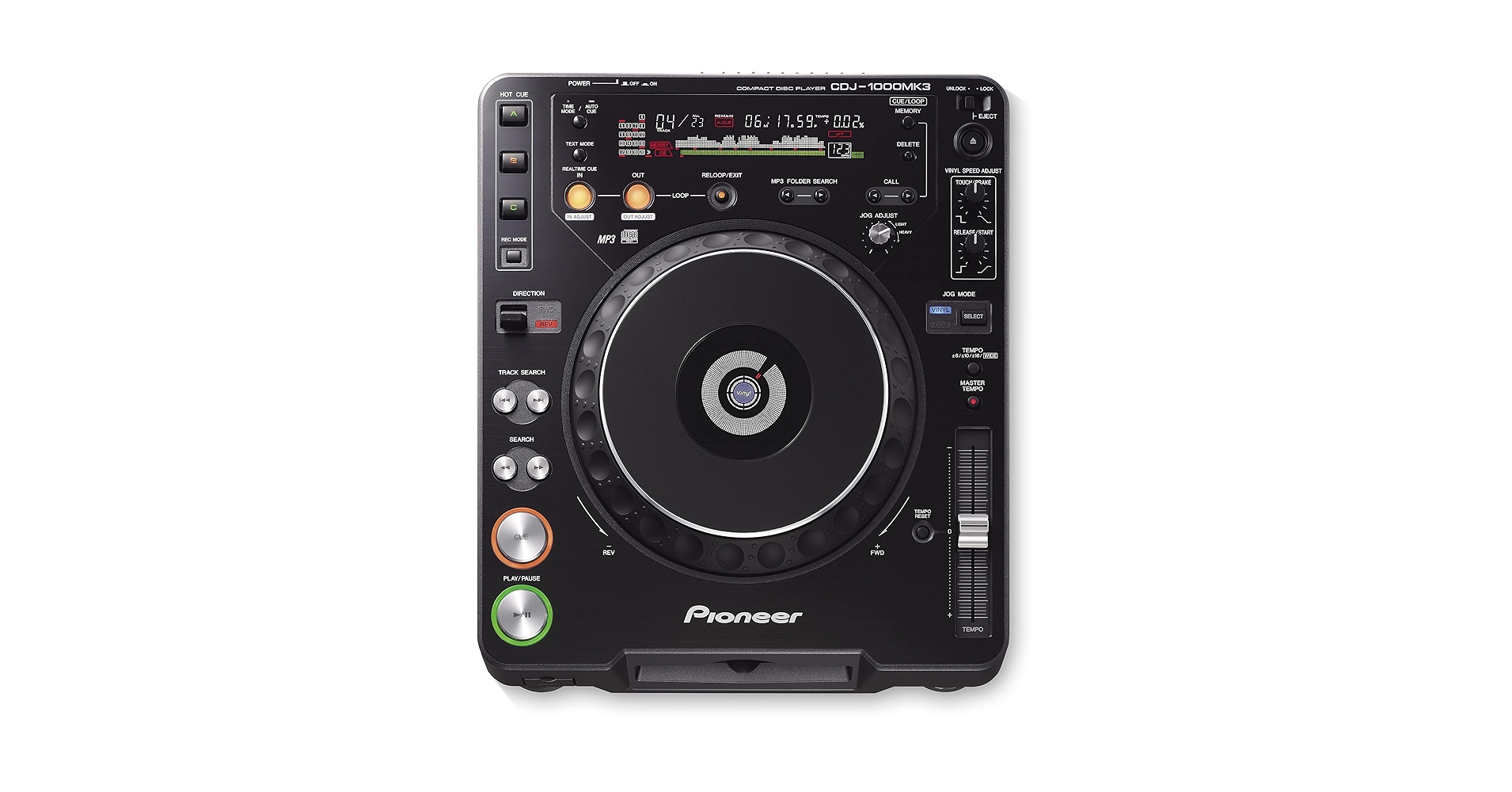 207* PIONEER パイオニア CDJ-1000MK3 Pioneer DJ CDJ-1000MK3 Digital CD Deck CDJ 1000 MK3