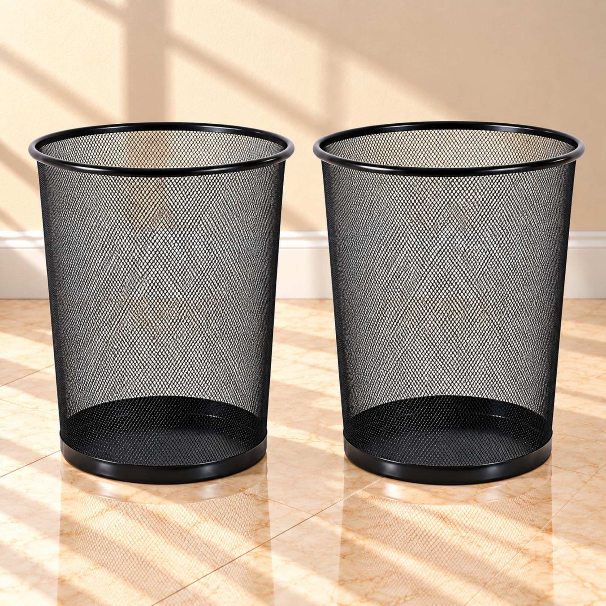 GoodWill Tech Mesh Recycling Bins - Black, 13L -31 GoodWill Tech Mesh Recycling Bins - Black, 13L -31