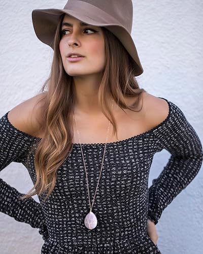 Vista 3 de Collar de 7 chakras con cristales curativos Gargantilla de cuero hippie natural envuelta en alambre de cobre