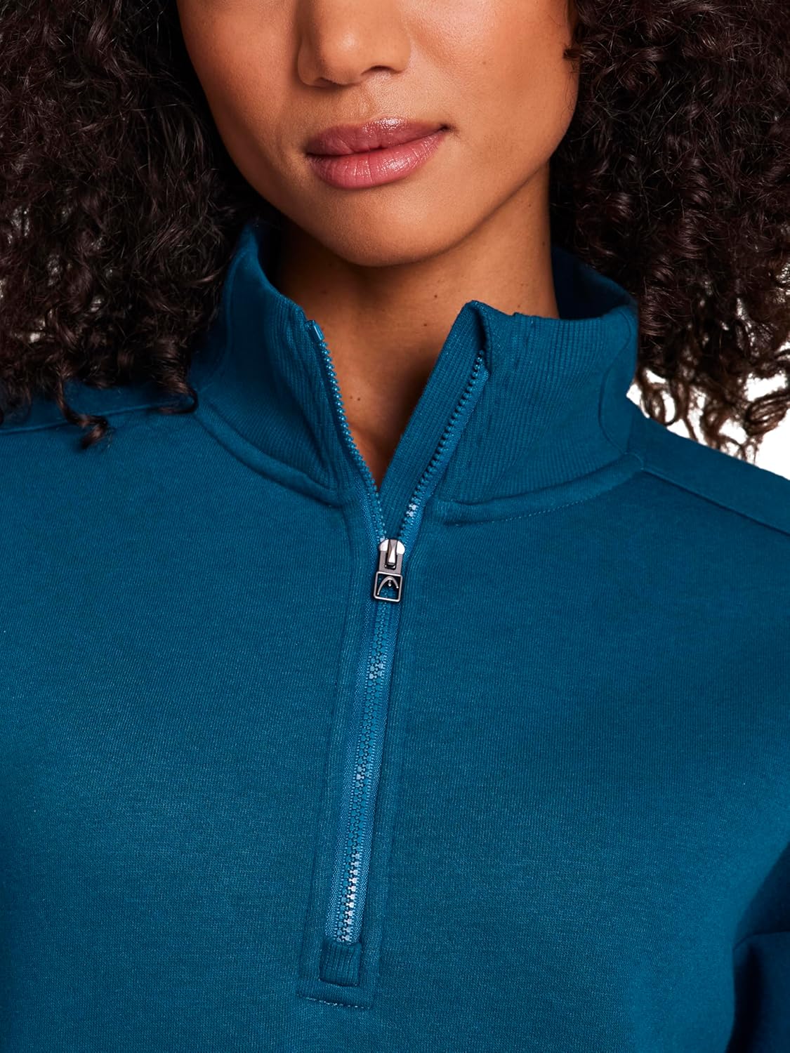 HEAD womens Supersoft Fleece Half-zip, Relaxed Fit, Midweight Fleece Material - Image 3