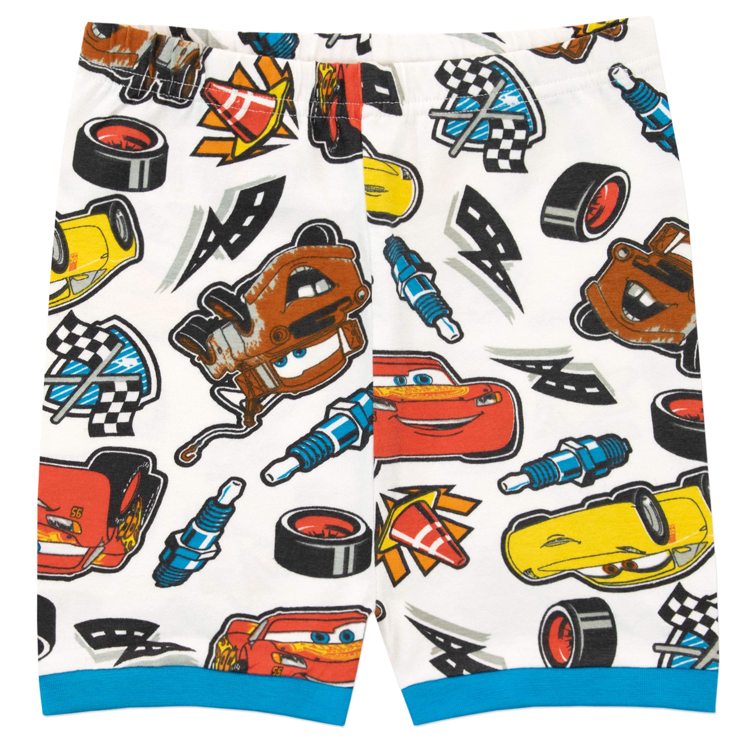 Disney Cars Pyjama | Ensembles de Pyjama Garçon Flash Mcqueen | Bien Ajusté Pyjama pour Enfants